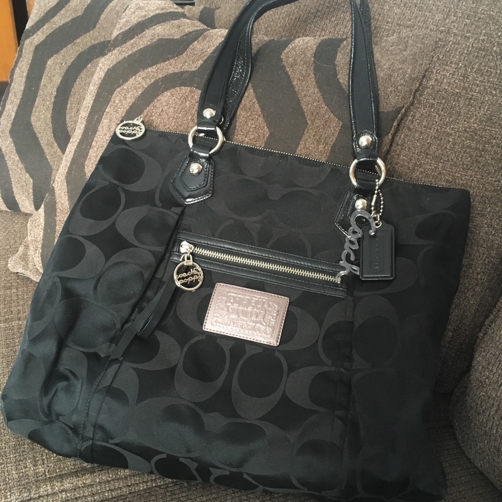 Gorgeous black Coach purse